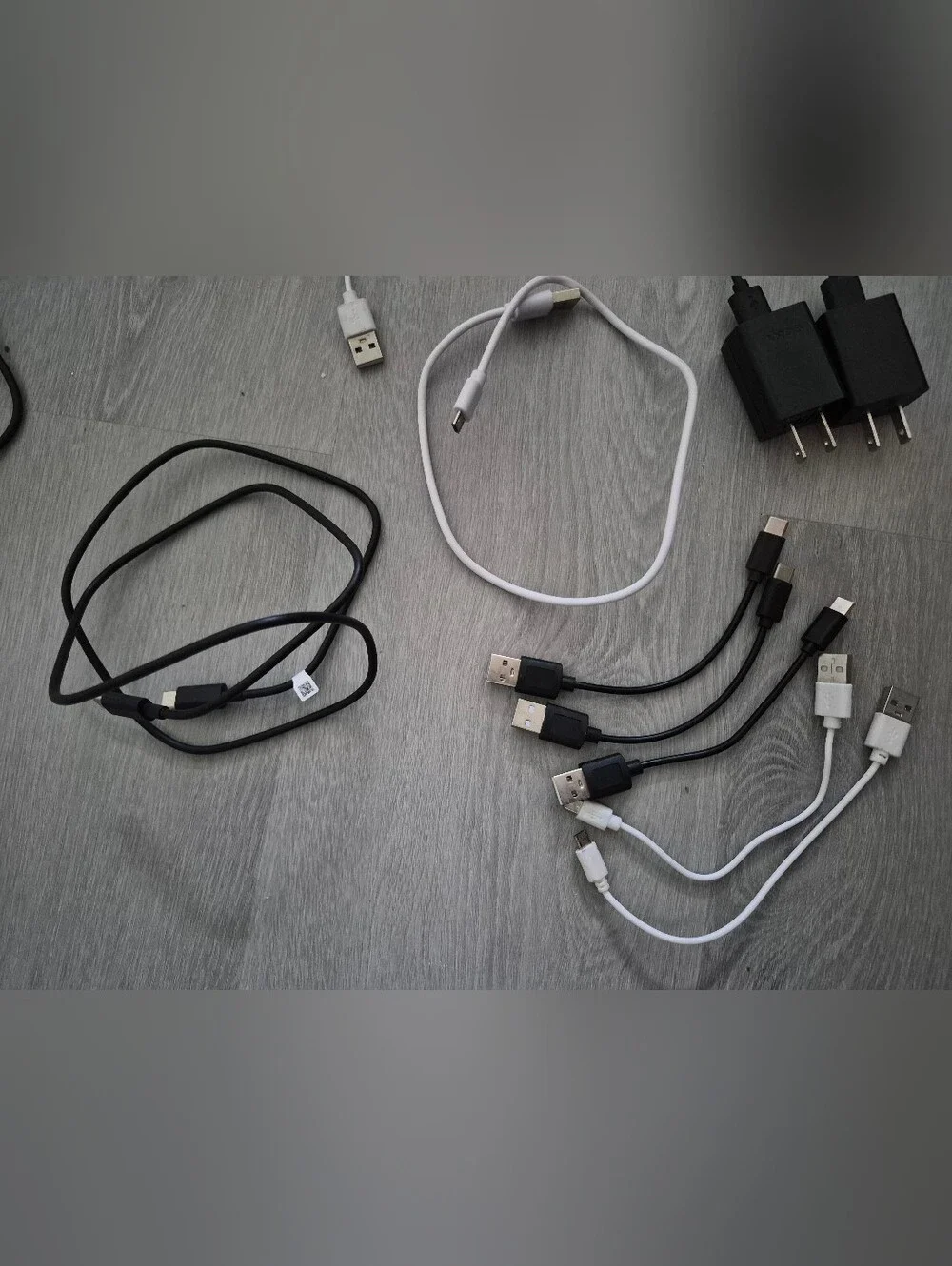 Cell Chargers Cords Adapters 23 Pieces Clean Out Bundle